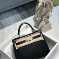 Hermes Kelly Designer Tote Fine grain calfskin Shoulder Strap Bag H231303 - 25cm - View 1