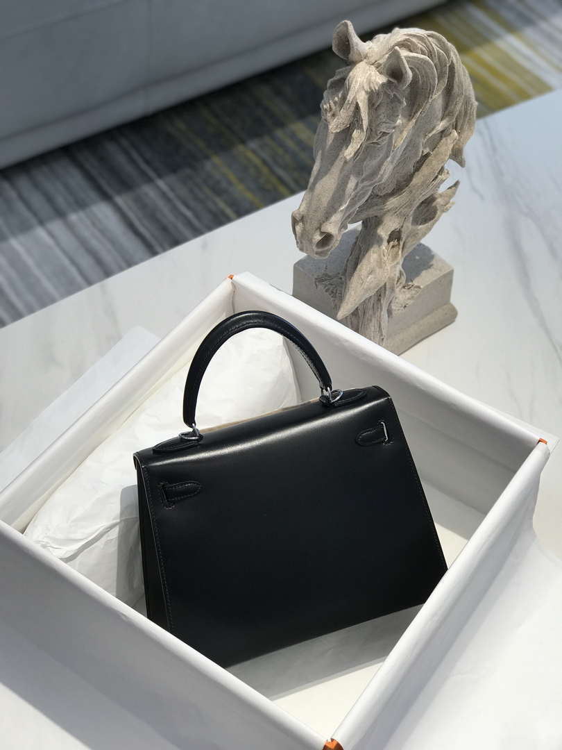 Hermes Kelly Designer Tote Fine grain calfskin Shoulder Strap Bag H231303