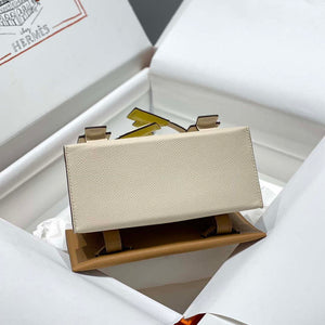 Hermes Kelly Doll Quelle Idole Picto Mauve Sylvestre Epsom with Palladium Hardware H230303 - Default Title - View 5