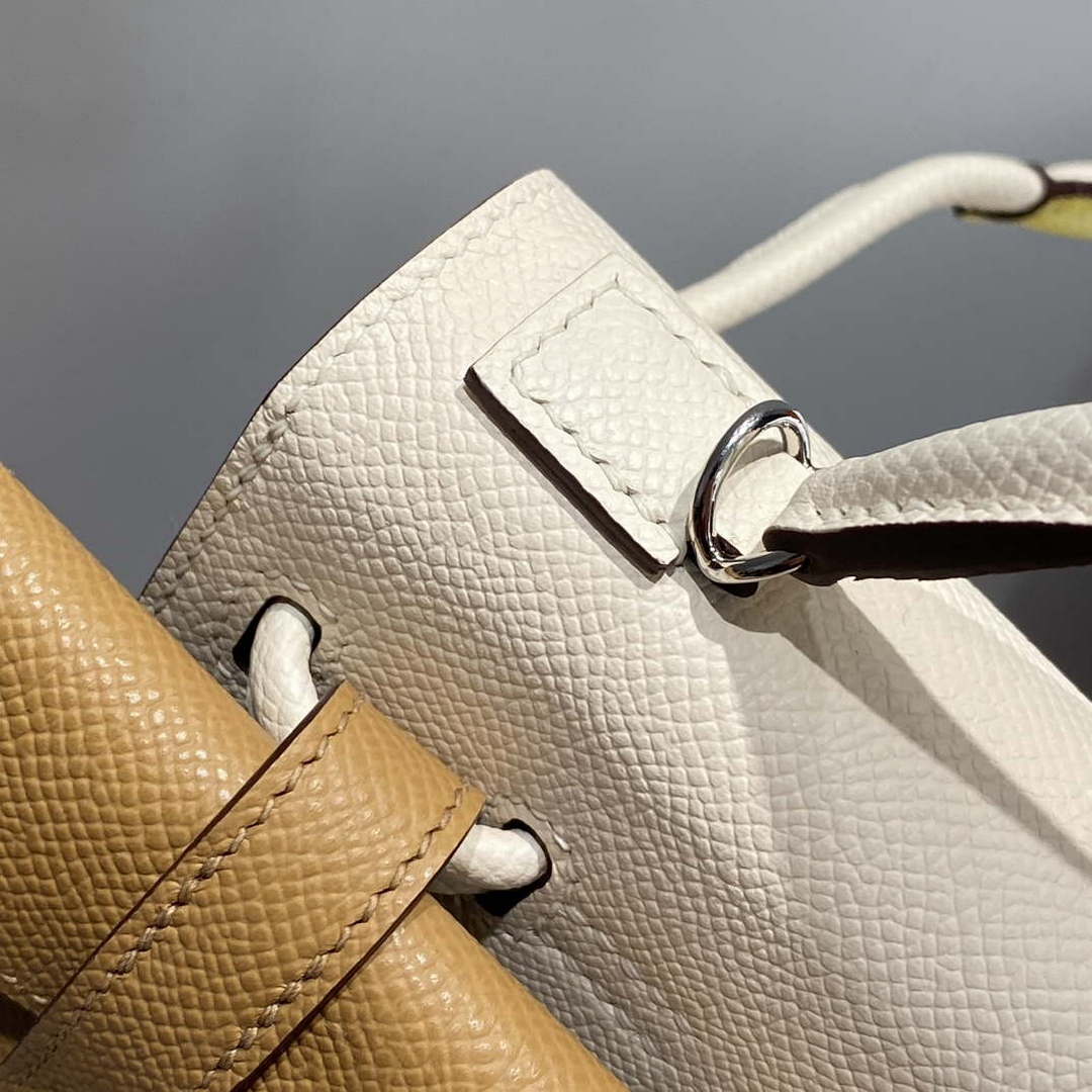 Hermes Kelly Doll Quelle Idole Picto Mauve Sylvestre Epsom with Palladium Hardware H230303
