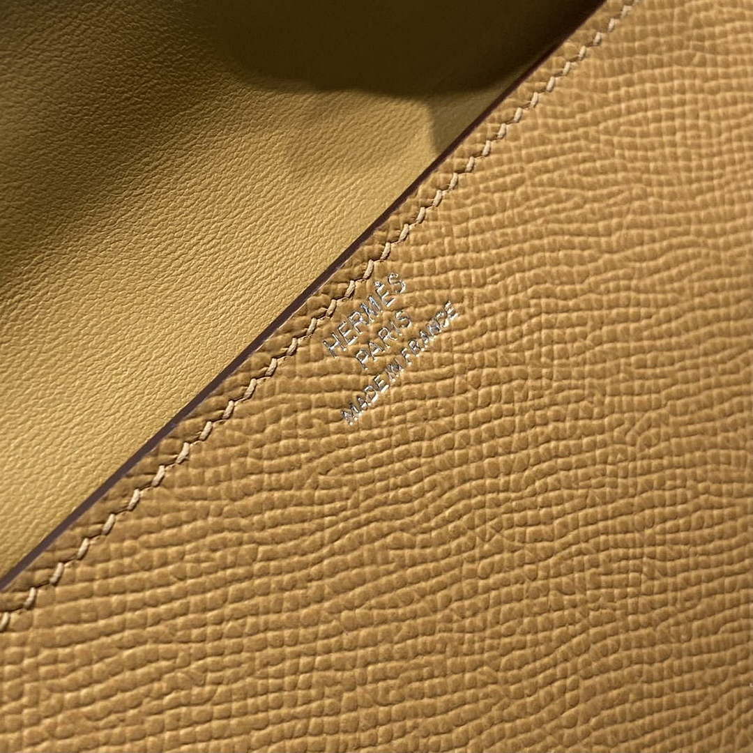Hermes Kelly Doll Quelle Idole Picto Mauve Sylvestre Epsom with Palladium Hardware H230303