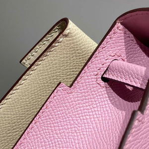 Hermes Kelly Doll Quelle Idole Picto Mauve Sylvestre Epsom with Palladium Hardware H230308 - Default Title - View 7