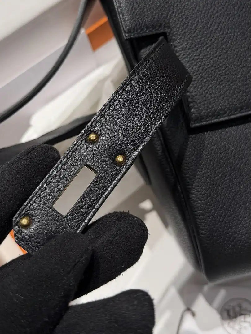 Hermes Kelly Messenger bag H231414 Black