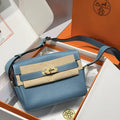 Hermes Kelly Messenger bag H231411 Blue Jean