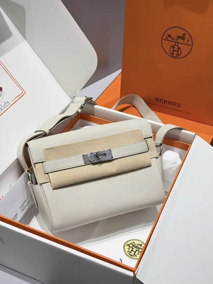 Hermes Kelly Messenger bag H231410 Gris perle