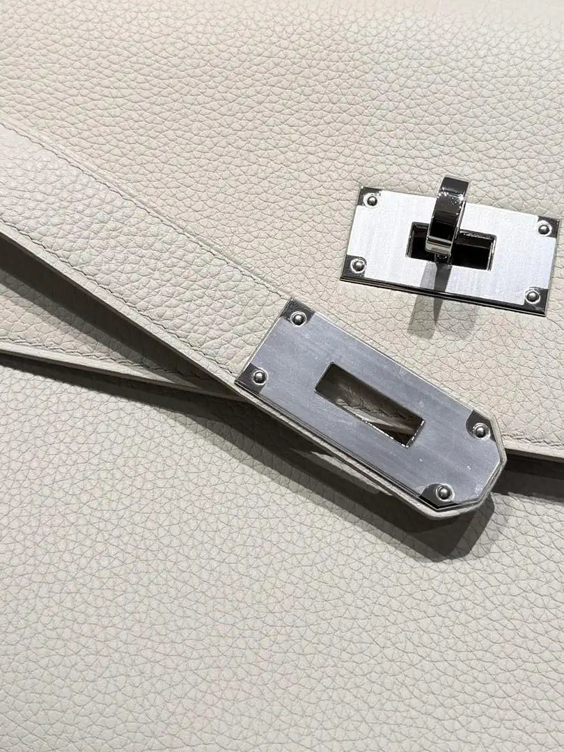 Hermes Kelly Messenger bag H231410 Gris perle
