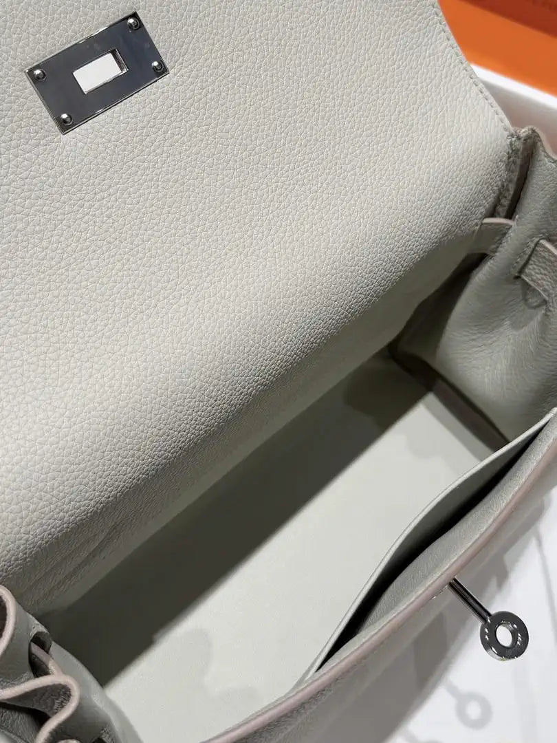 Hermes Kelly Messenger bag H231410 Gris perle