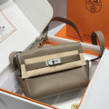 Hermes Kelly Messenger bag H231415 Etoupe Silver