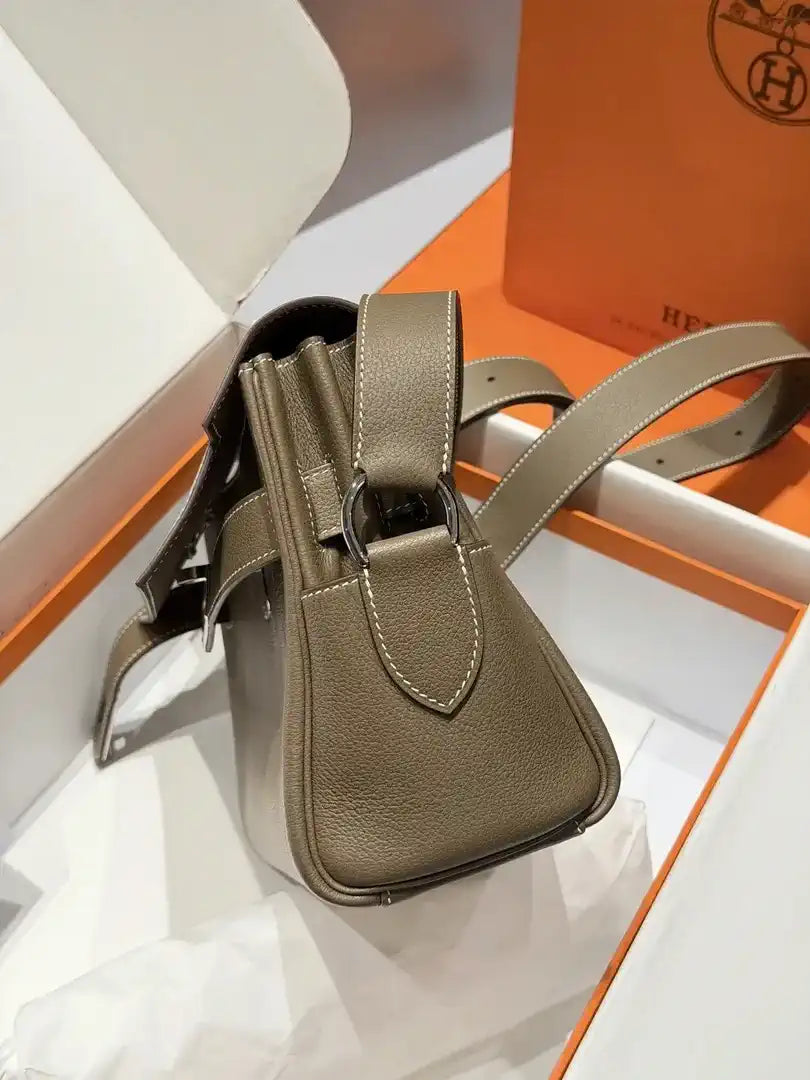 Hermes Kelly Messenger bag H231415 Etoupe Silver