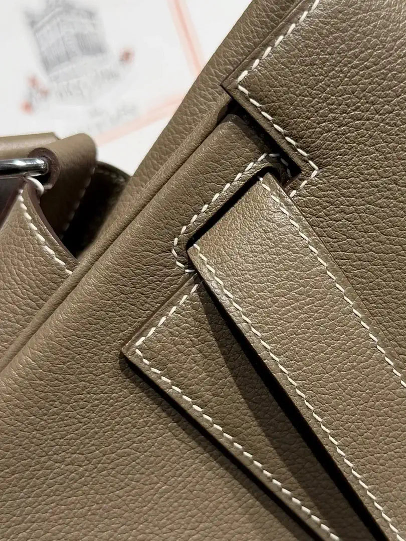 Hermes Kelly Messenger bag H231415 Etoupe Silver