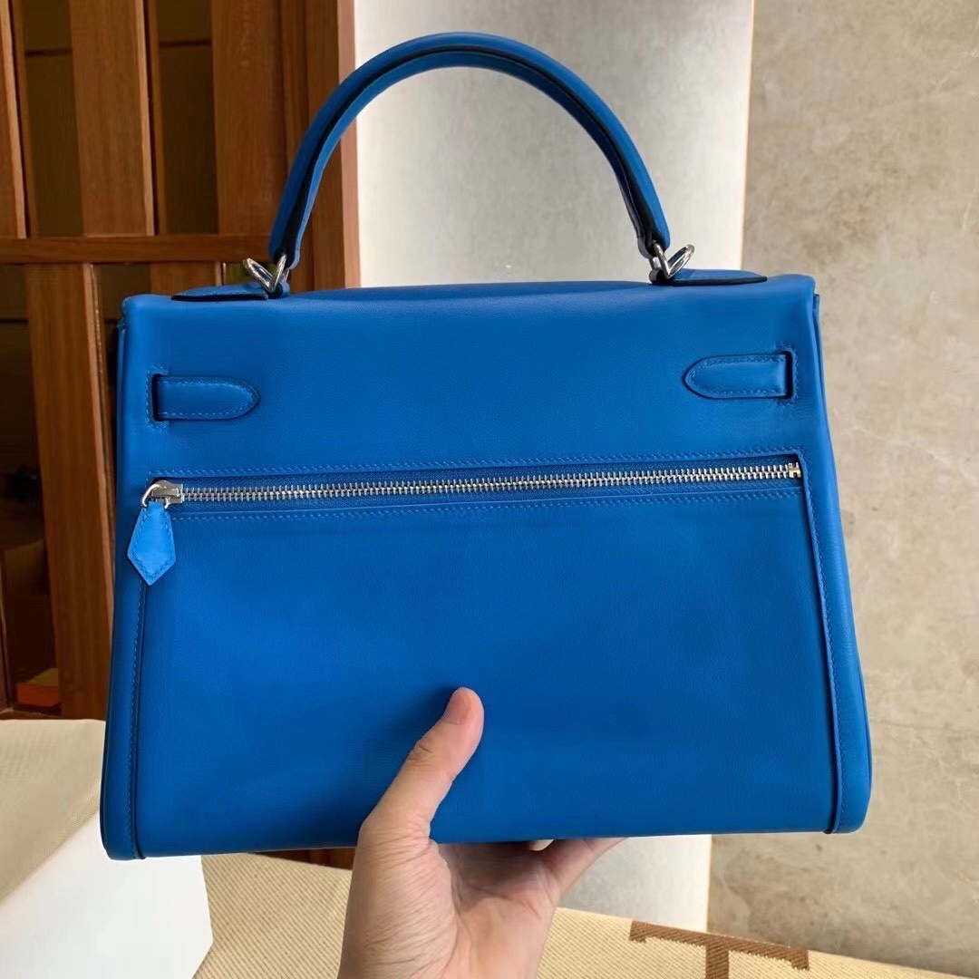 Hermes Kelly Swift Kelly Lakis 28 32 cm H230314 - Gold / Semi manual / 28 CM - View 3