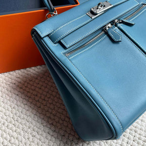 Hermes Kelly Swift Kelly Lakis 28 32 cm H230316 - Gold / Semi manual / 28 CM - View 9