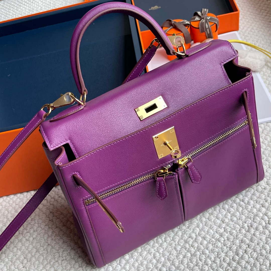 Hermes Kelly Swift Kelly Lakis 28 32 cm H230320