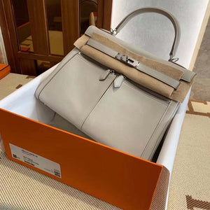 Hermes Kelly Swift Kelly Lakis 28 32 cm H230321 - Gold / Semi manual / 28 CM - View 2