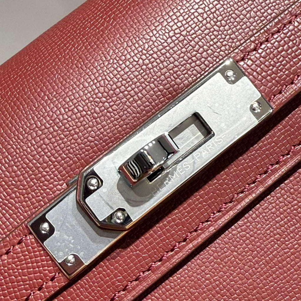 Hermes Lychee pattern Kelly Elan Clutch Bag H232005
