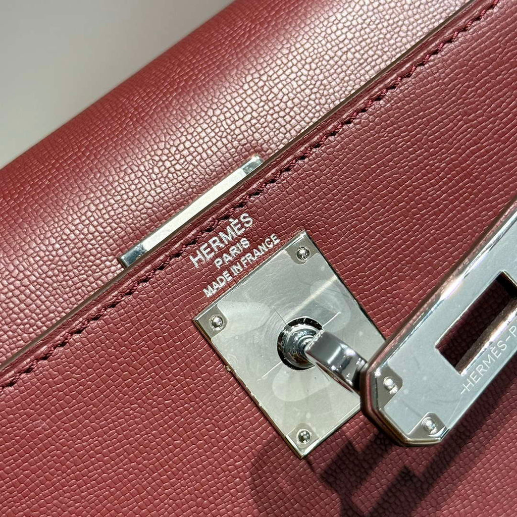 Hermes Lychee pattern Kelly Elan Clutch Bag H232005