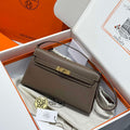 Hermes Lychee pattern Kelly Elan Clutch Bag H232006