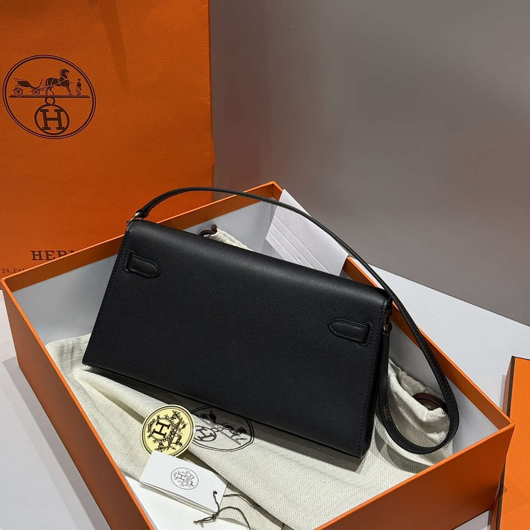 Hermes Lychee pattern Kelly Elan Clutch Bag H232007