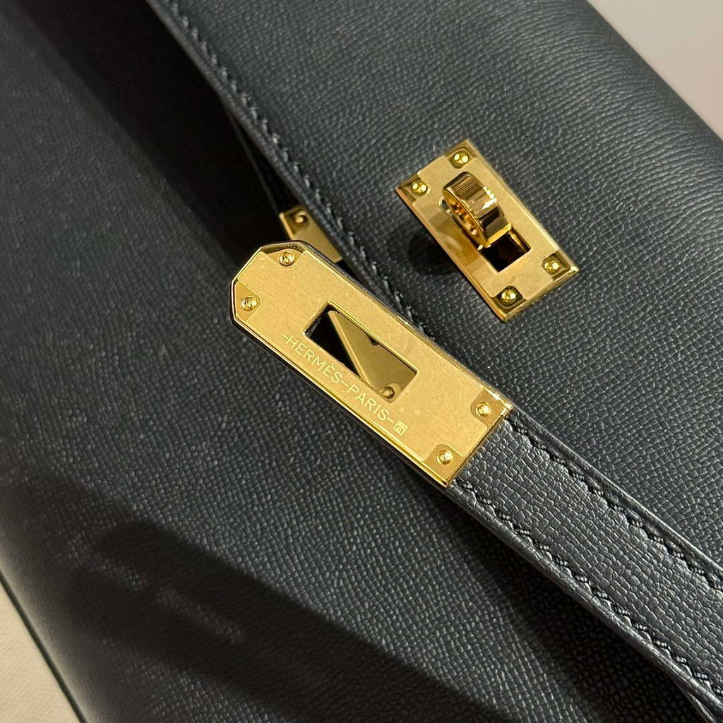 Hermes Lychee pattern Kelly Elan Clutch Bag H232007