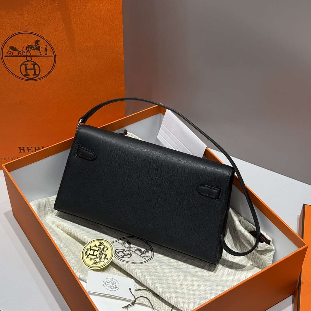 Hermes Lychee pattern Kelly Elan Clutch Bag H232007