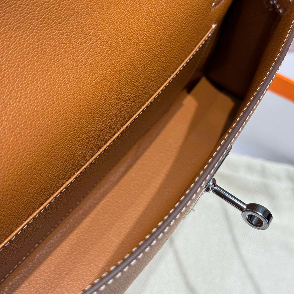 Hermes Lychee pattern Kelly Elan Clutch Bag H232008