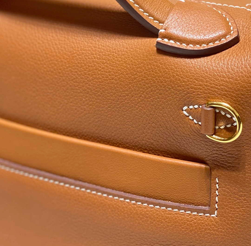 Hermes Mini 2424 Leather 21cm H230262 Brown