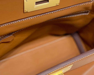 Hermes Mini 2424 Leather 21cm H230262 Brown - Default Title - View 9