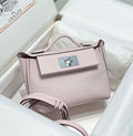 Hermes Mini 2424 Leather 21cm H230263 fantasy Purple