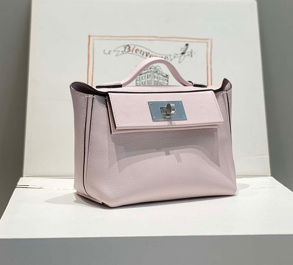 Hermes Mini 2424 Leather 21cm H230263 fantasy Purple