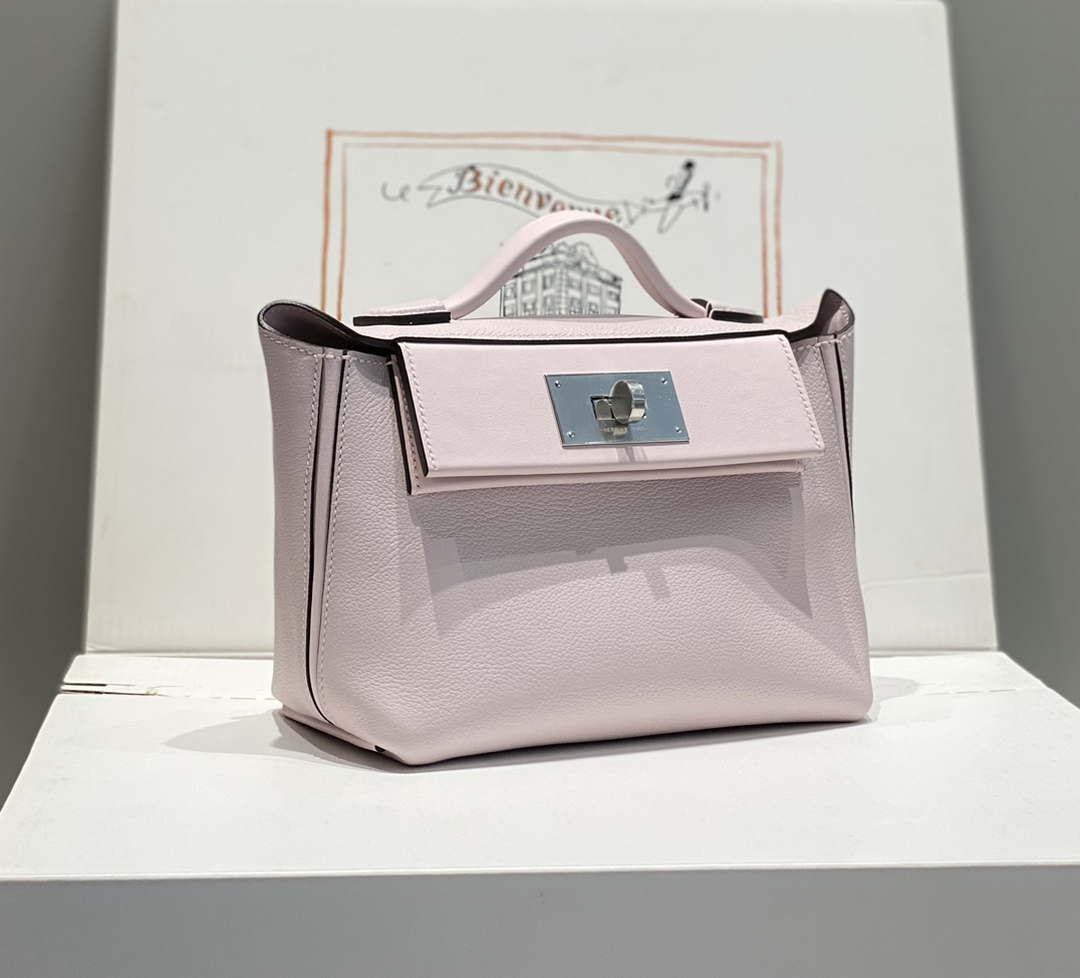 Hermes Mini 2424 Leather 21cm H230263 fantasy Purple