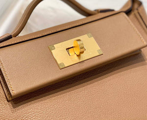 Hermes Mini 2424 Leather 21cm H230263 Weimaraner color - Default Title - View 5