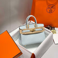 Hermes Mini Birkin Designer Tote Bag Togo Leather 20CM H28402 - Default Title - View 1