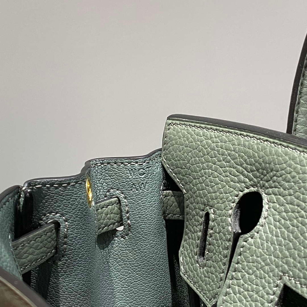Hermes Mini Birkin Designer Tote Bag Togo Leather 20CM H28403