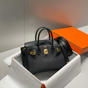 Hermes Mini Birkin Designer Tote Bag Togo Leather 20CM H28404 - Default Title - View 9