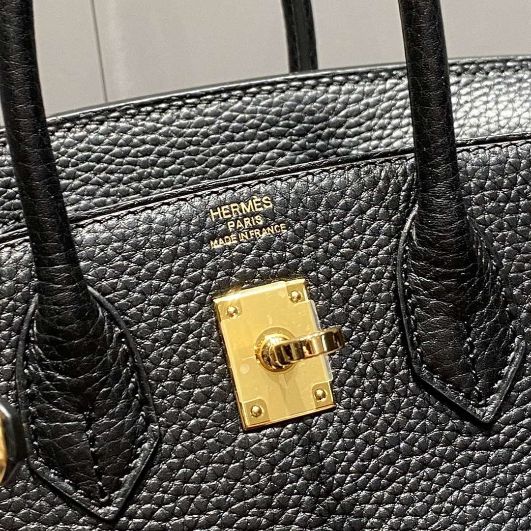 Hermes Mini Birkin Designer Tote Bag Togo Leather 20CM H28404 - Default Title - View 11
