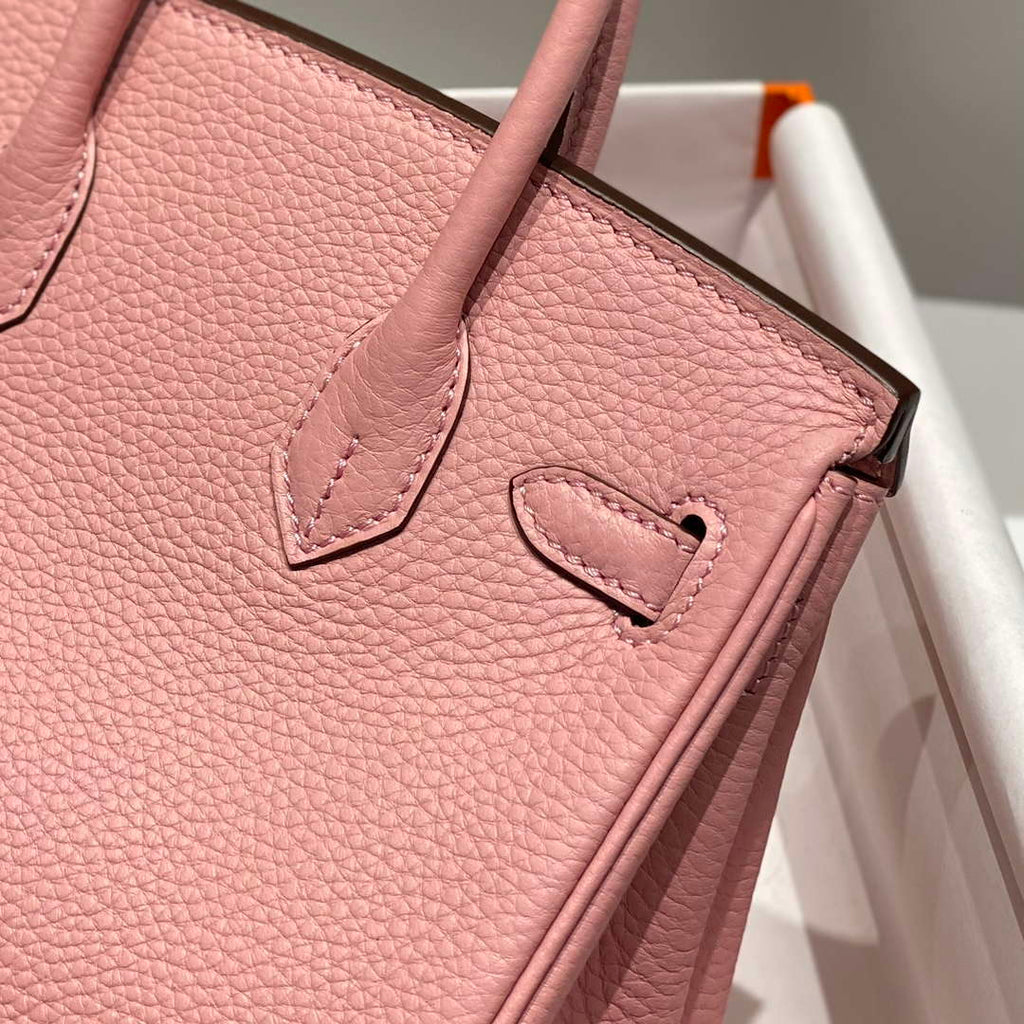 Hermes Mini Birkin Designer Tote Bag Togo Leather 20CM H28405