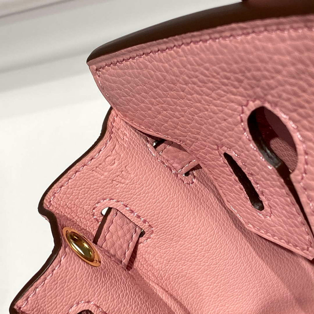 Hermes Mini Birkin Designer Tote Bag Togo Leather 20CM H28405