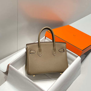 Hermes Mini Birkin Designer Tote Bag Togo Leather 20CM H28410 - Default Title - View 3