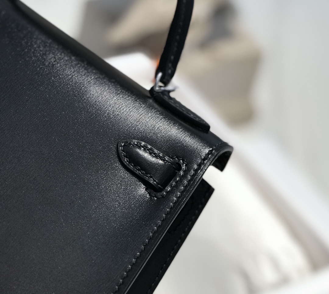 Hermes Mini Kelly 19CM Fine grain calfskin Shoulder Bag H231301