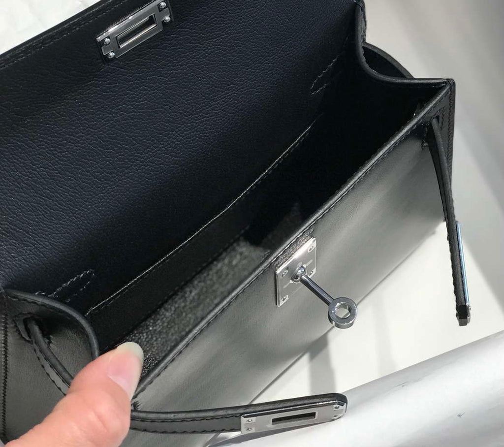 Hermes Mini Kelly 19CM Fine grain calfskin Shoulder Bag H231301