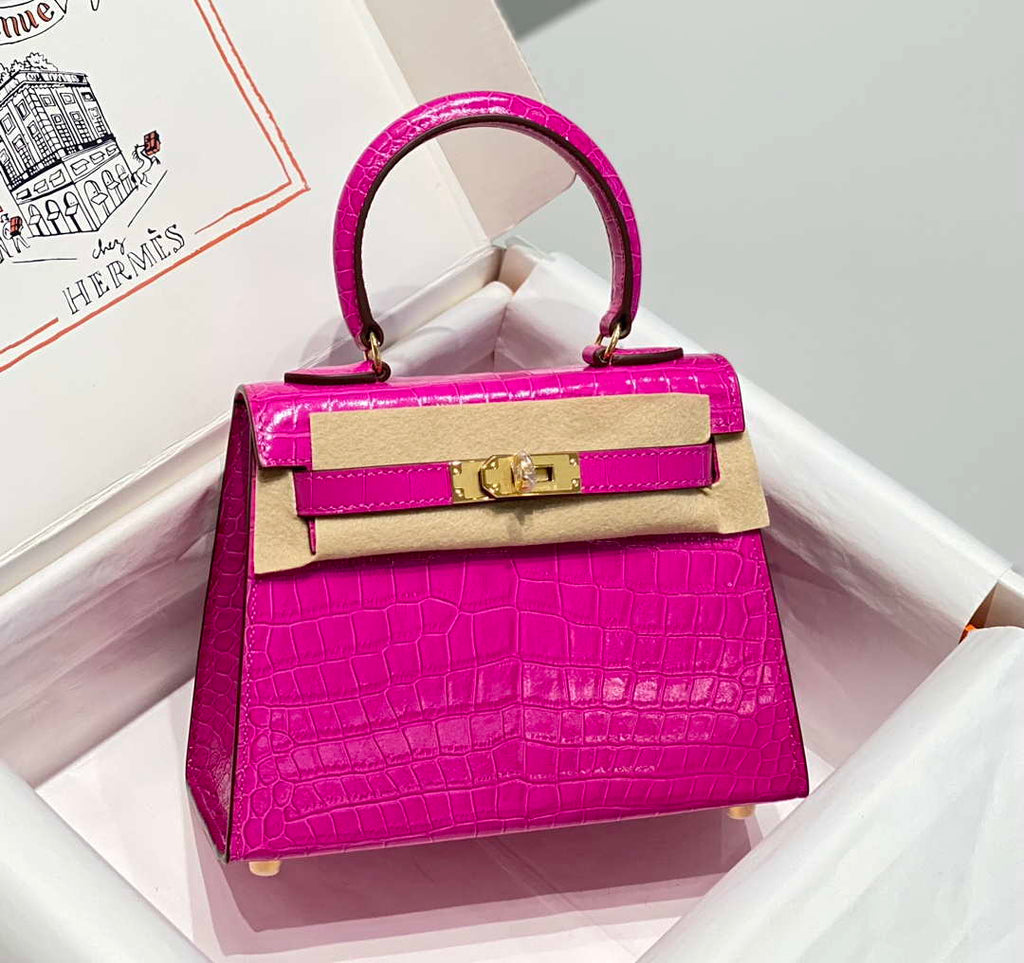 Hermes Mini Kelly 20 cm Crocodile Leather H92029