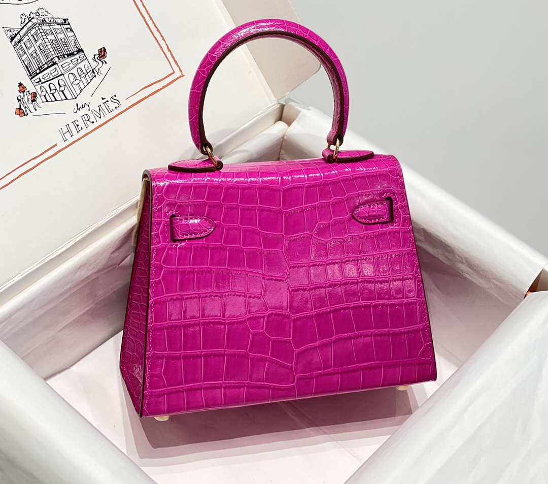Hermes Mini Kelly 20 cm Crocodile Leather H92029
