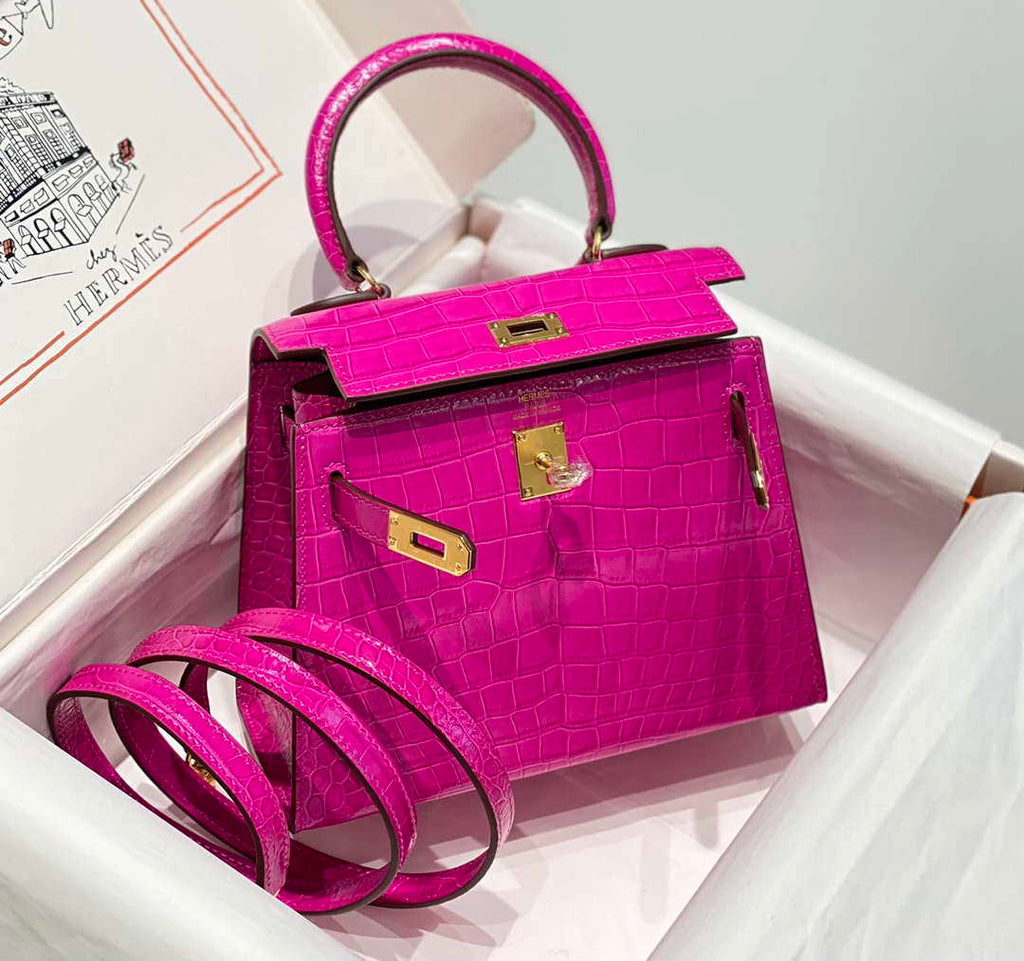 Hermes Mini Kelly 20 cm Crocodile Leather H92029