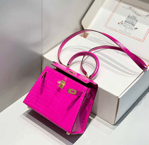 Hermes Mini Kelly 20 cm Crocodile Leather H92029 - Default Title - View 4