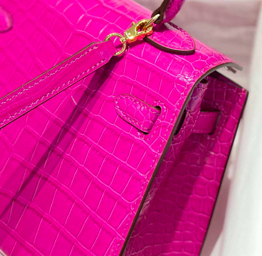 Hermes Mini Kelly 20 cm Crocodile Leather H92029