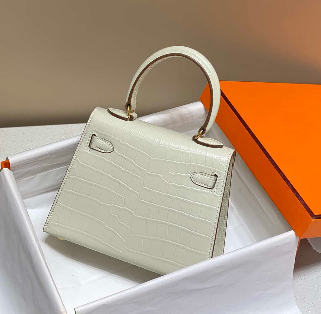 Hermes Mini Kelly 20 cm Crocodile Leather H92030