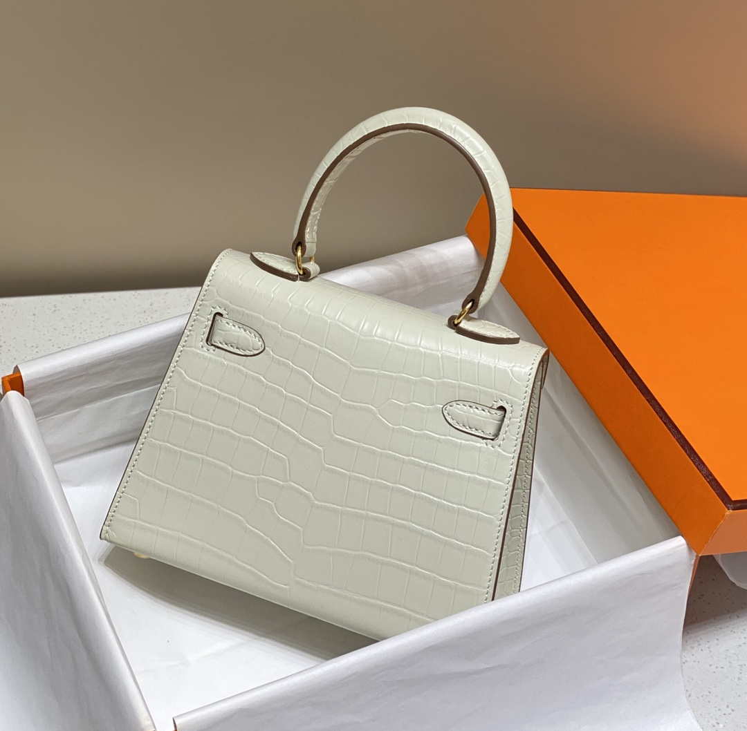 Hermes Mini Kelly 20 cm Crocodile Leather H92030