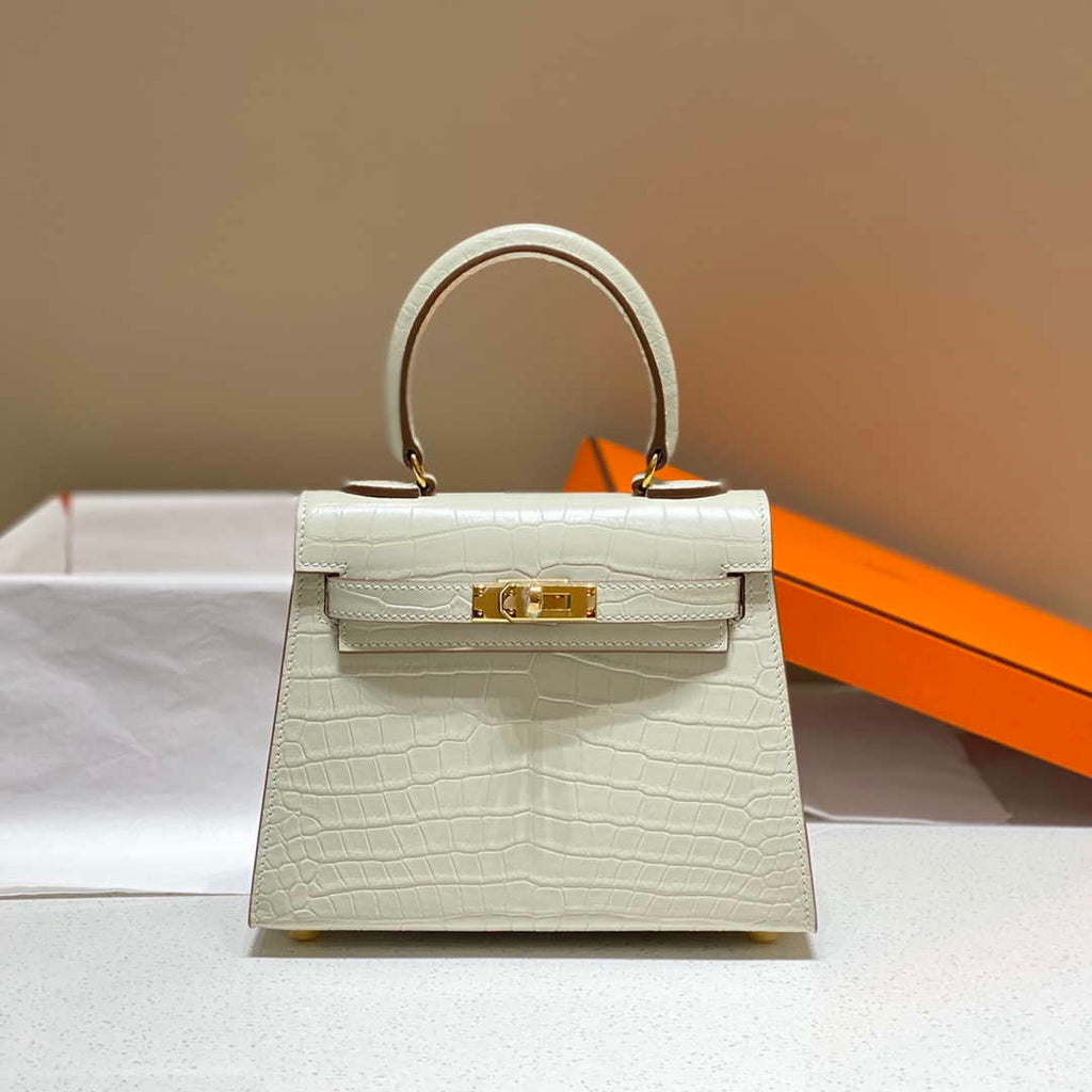 Hermes Mini Kelly 20 cm Crocodile Leather H92030