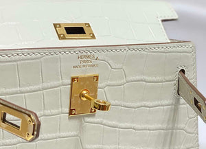 Hermes Mini Kelly 20 cm Crocodile Leather H92030 - Default Title - View 6