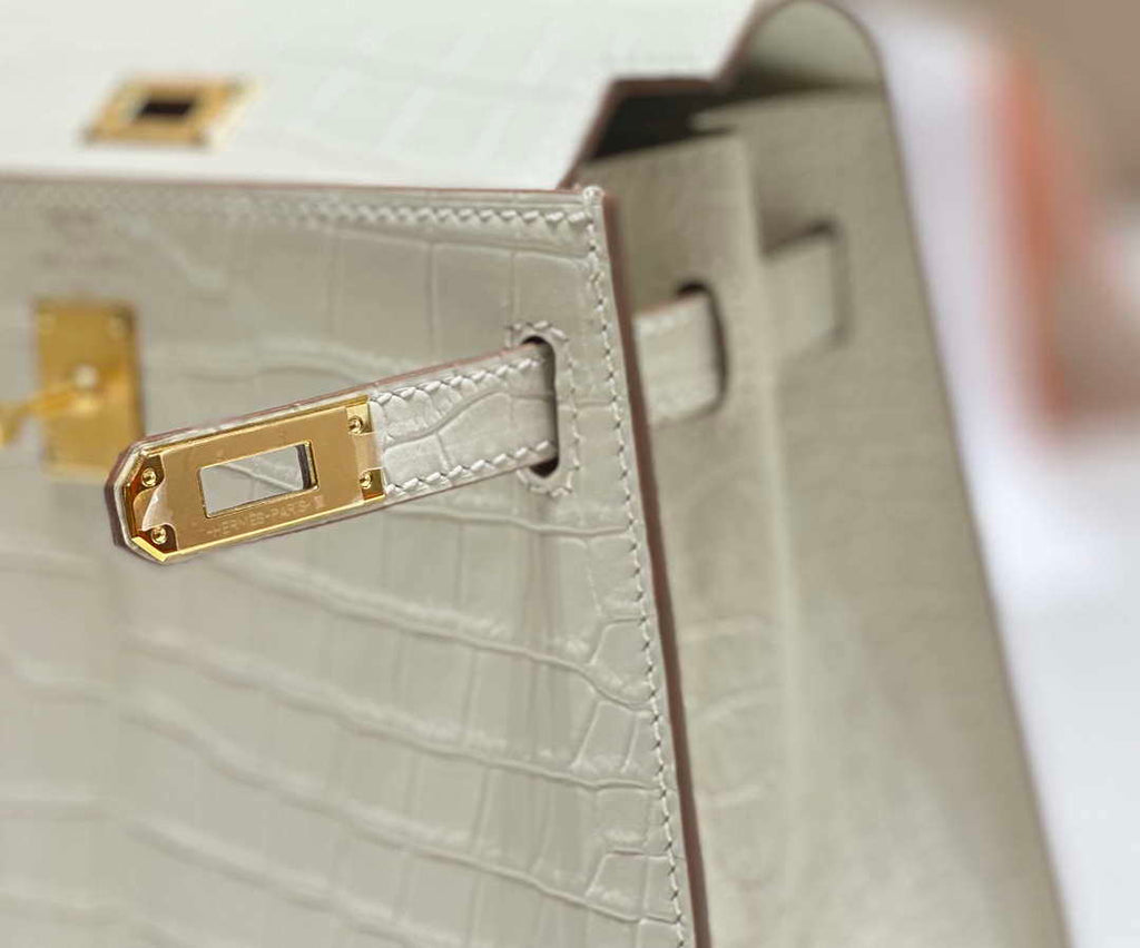 Hermes Mini Kelly 20 cm Crocodile Leather H92030